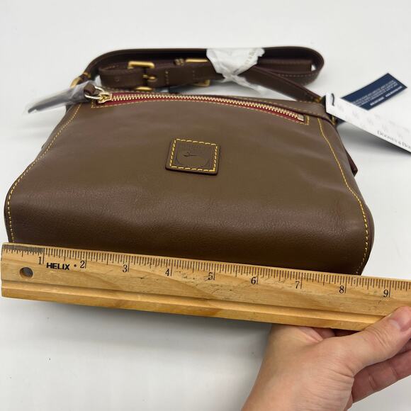 Dooney & Bourke Women Purse Florentine Leather Allison Crossbody Bags Elephant - Picture 6 of 14